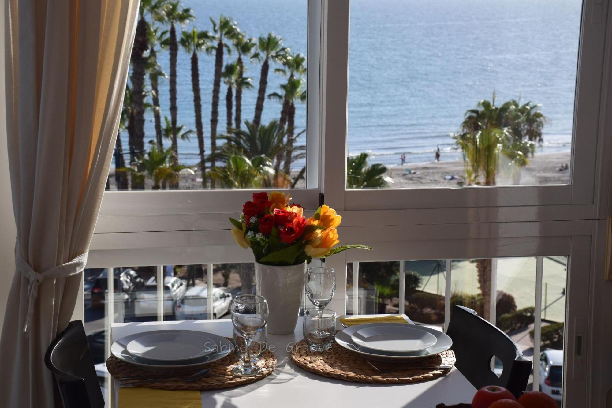 Love Nest By The Sea Wake Up With Ocean Views In Every Room Ruselo R408 Torrox Extérieur photo