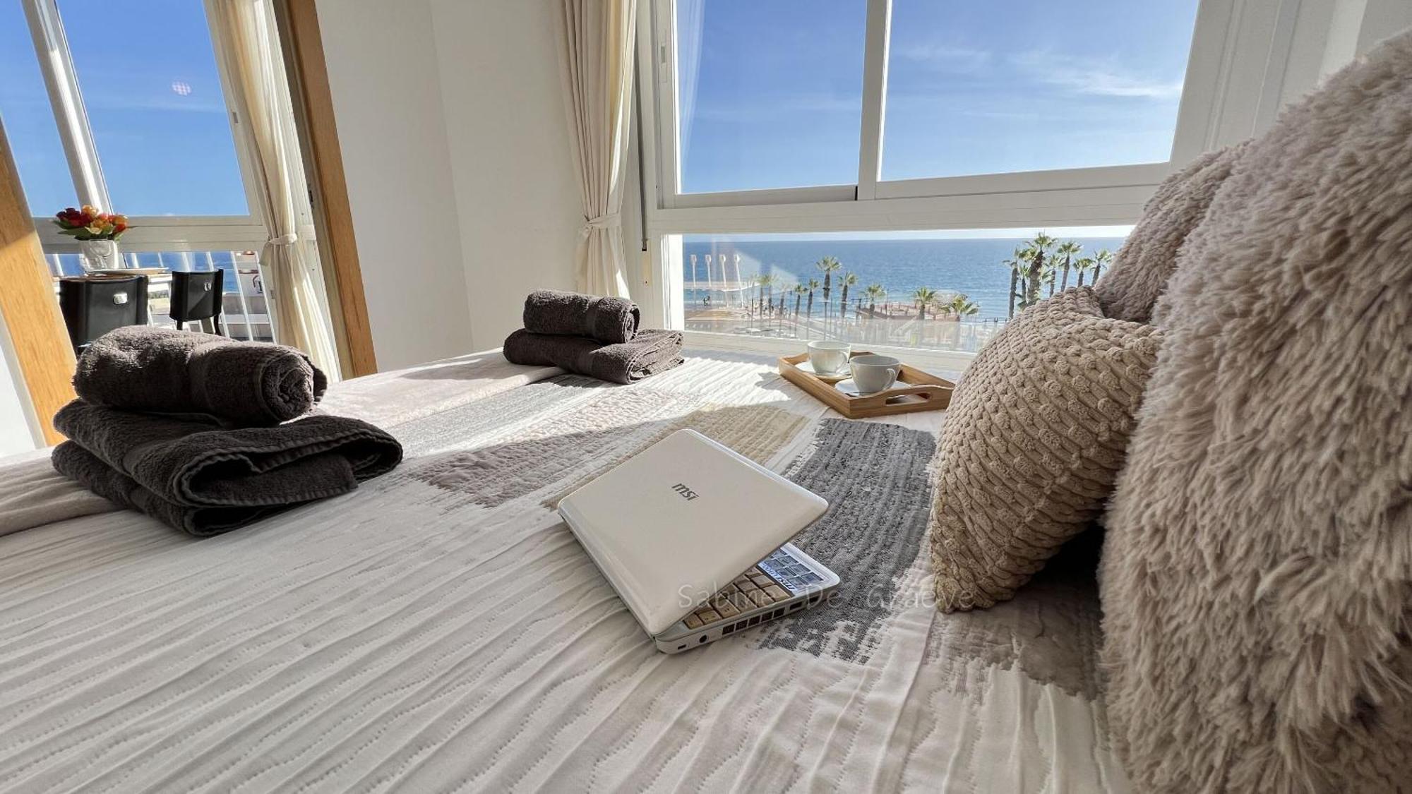 Love Nest By The Sea Wake Up With Ocean Views In Every Room Ruselo R408 Torrox Extérieur photo
